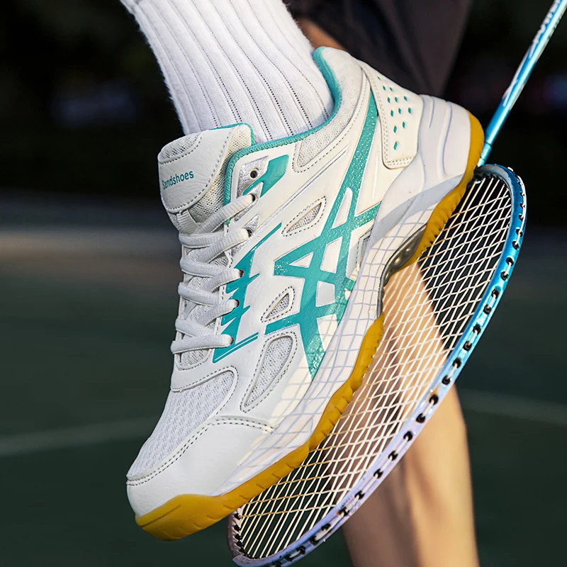 Męskie buty do badmintona Damskie tenisówki na świeżym powietrzu Trening dla par Profesjonalne buty sportowe Męskie buty sportowe