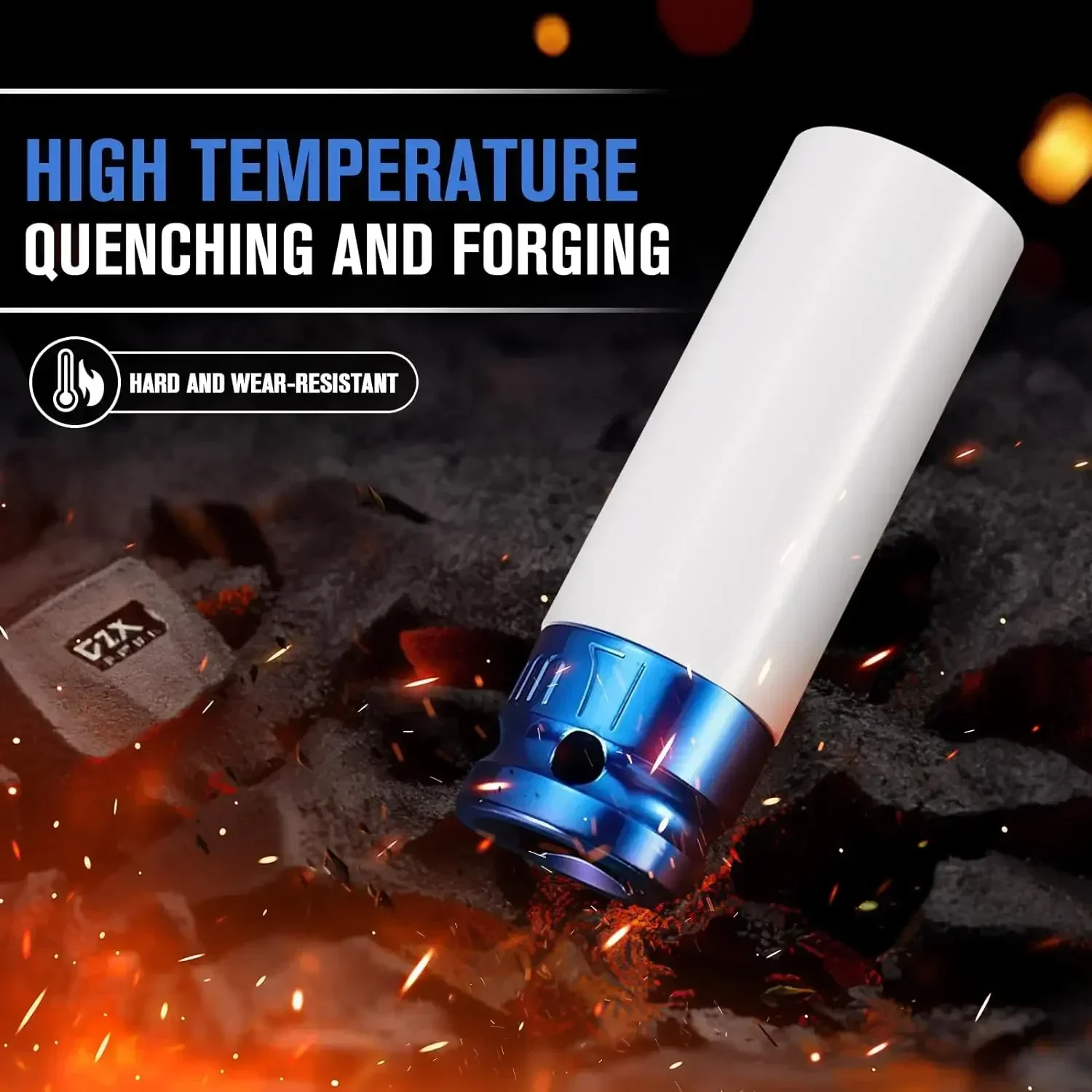 

Hot sell Drive Wheel Protector Impact Socket Impact Sleeve Set Durable Plastic Sleeves 15mm, 17mm, 19mm, 21mm, and 22mm