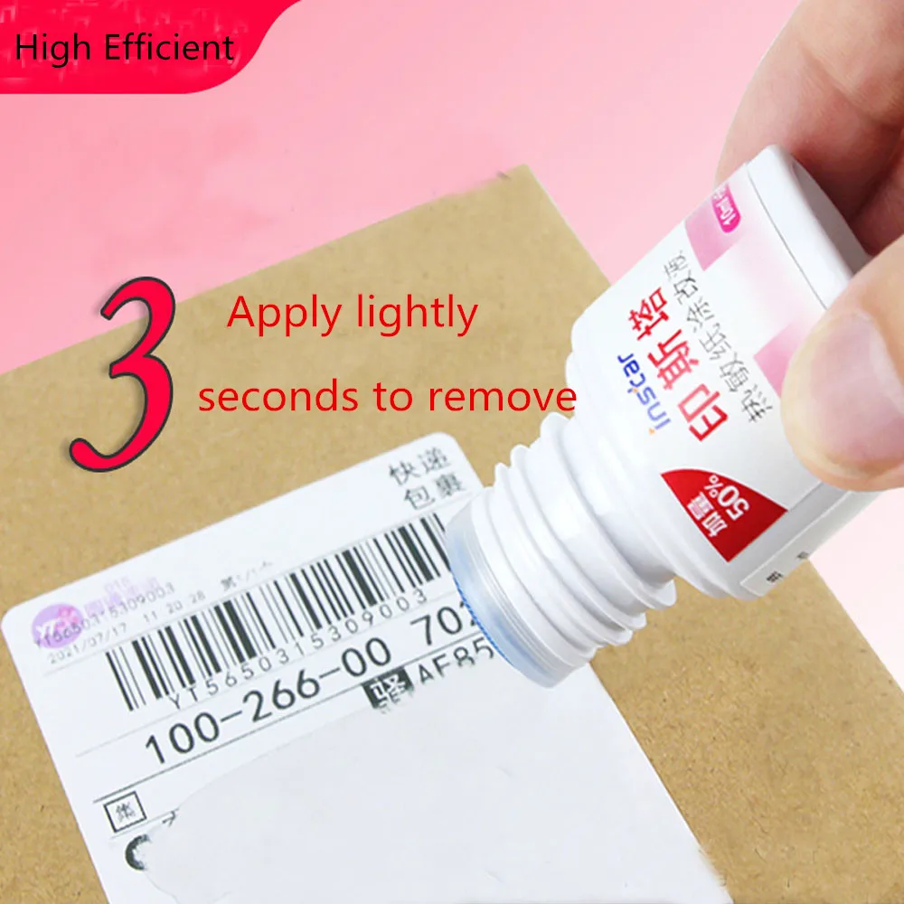 15/30ml Thermal Paper Privacy Eraser Identity Protection Security Stationery Privacy Protection Fluid Courier Invoice Alter Tool