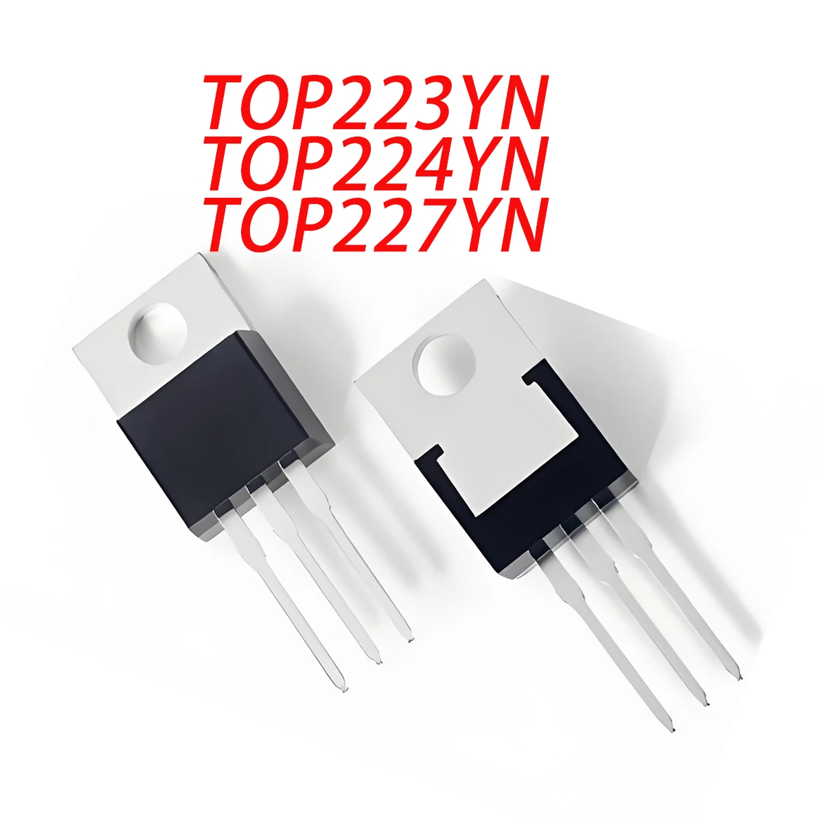 2PCS TOP223YN TOP224YN TOP227YN TO-220 TO220AB-3 NEW Original 700V 100kHz 67% Isolation Three-Terminal Off-Line PWM Switch IC