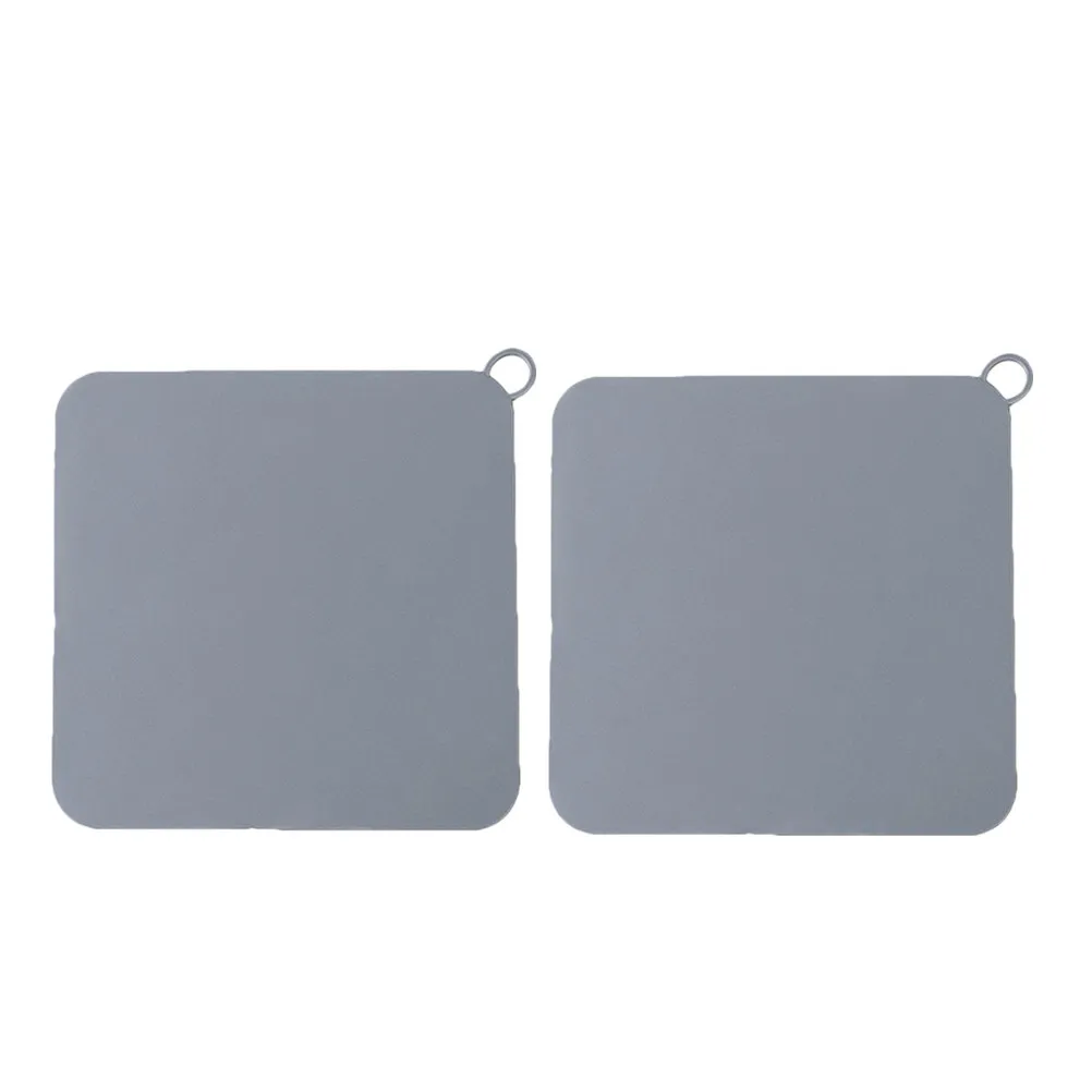2Pcs Silicone Drain Cover Anti-Clogging Sewer Filtering Cover for Kitchen Bathroom Floor Toilet Outfall Blocker Floor Drain Caps