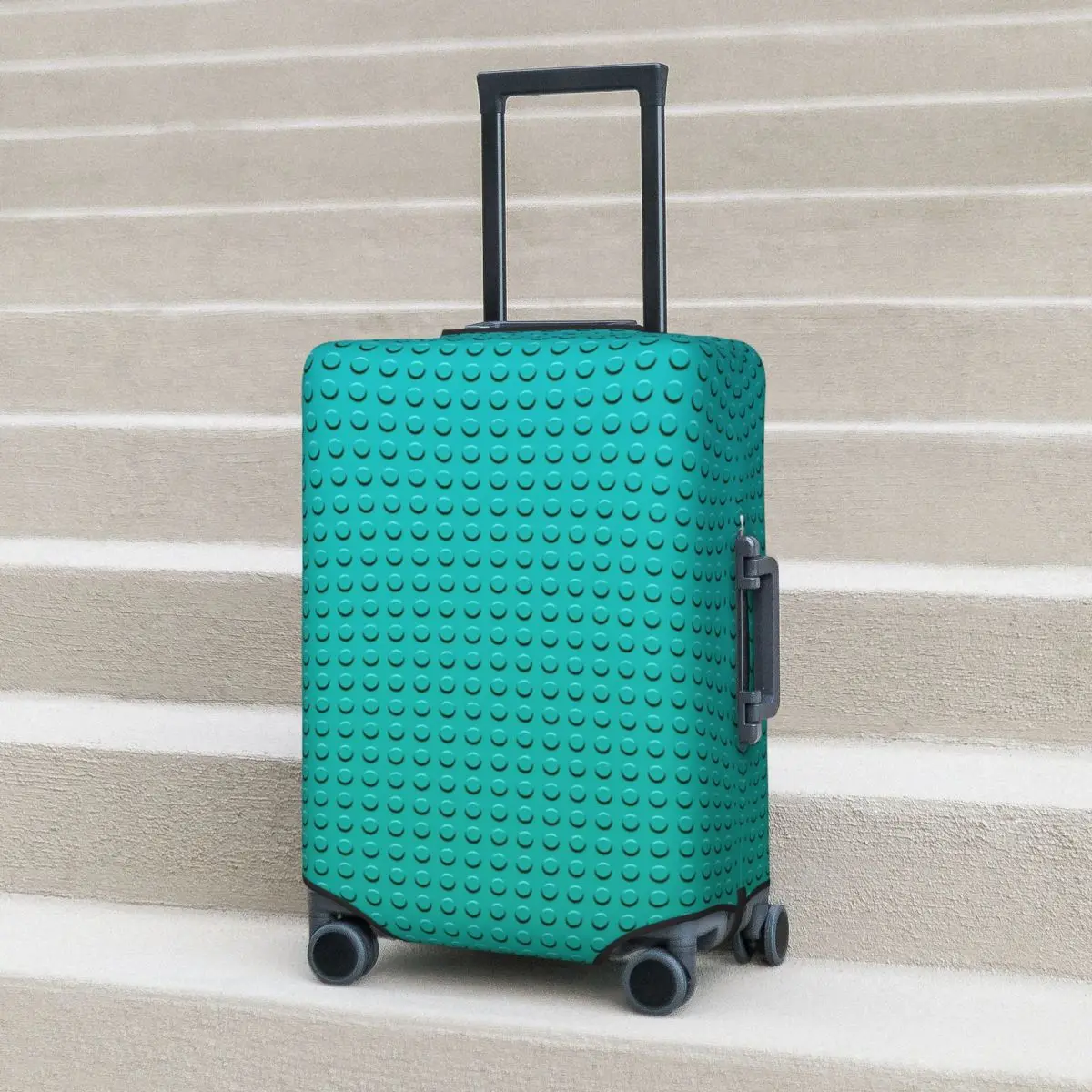 

Сумка-чехол для конструктора из блоков Teal Solid Color: практичная защита для багажа в путешествиях и полетах