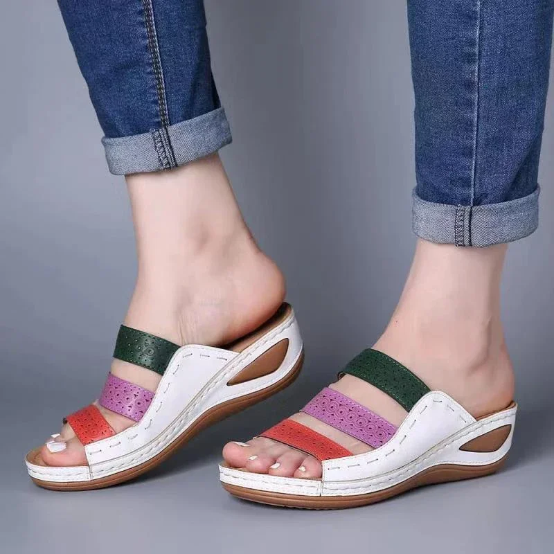 Women Sandals Wedges Shoes for Women Slippers Summer Shoes with Heels Sandals Flip Flops Beach Casual Shoes Slippers Sneakers