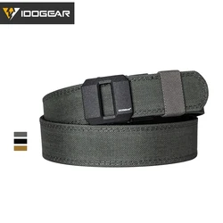 IDOGEAR 1.5 Inch Hard Tactical Belt w/ Metal Automatic Buckle 1000D Nylon Duty Belt Outdoor Girdle IPSC Accessories 3430