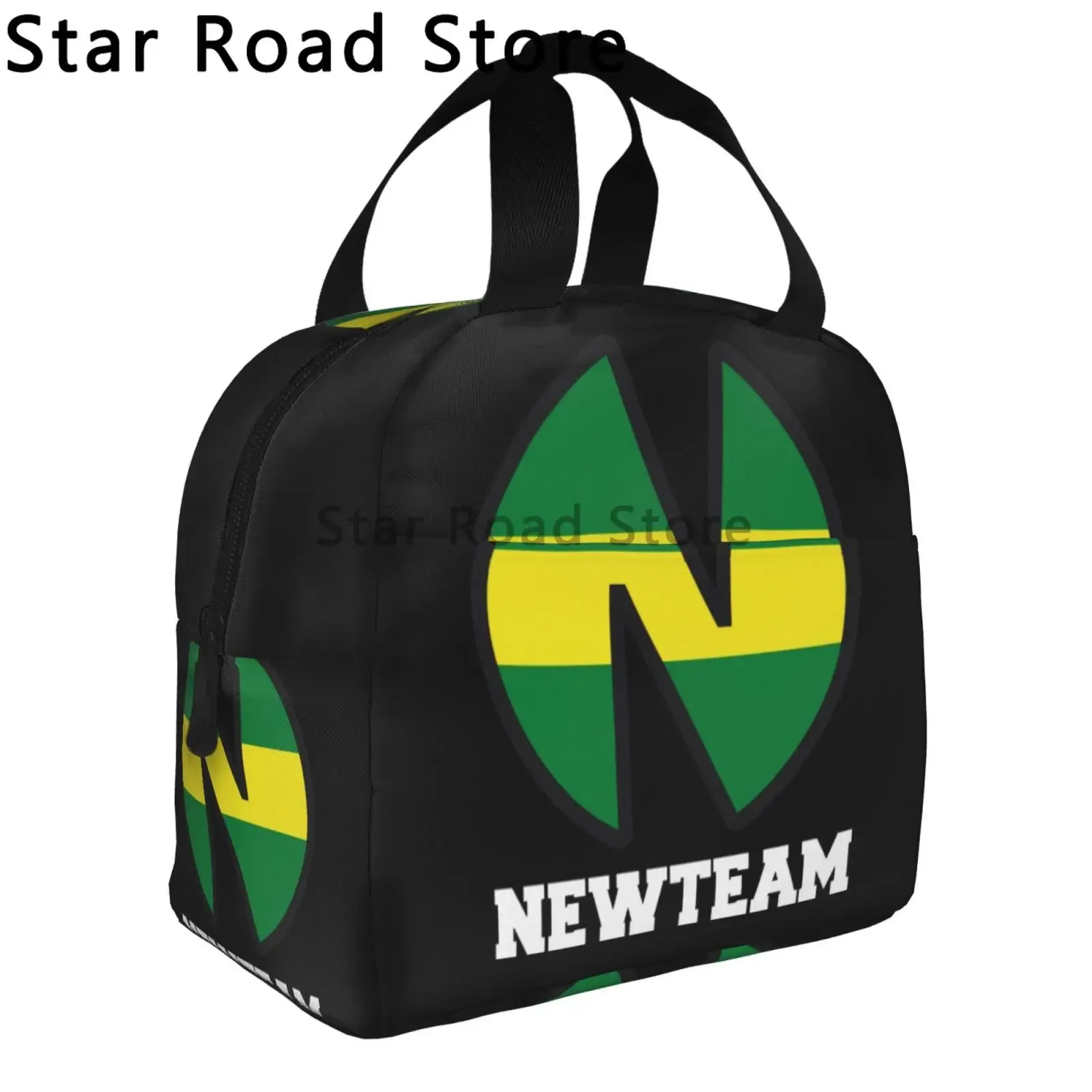 Japanese Anime Tsubasa Newteam Logo Waterproof Oxford Portable Thermal Lunch Bags Box Picnic Food Bag Multifunction