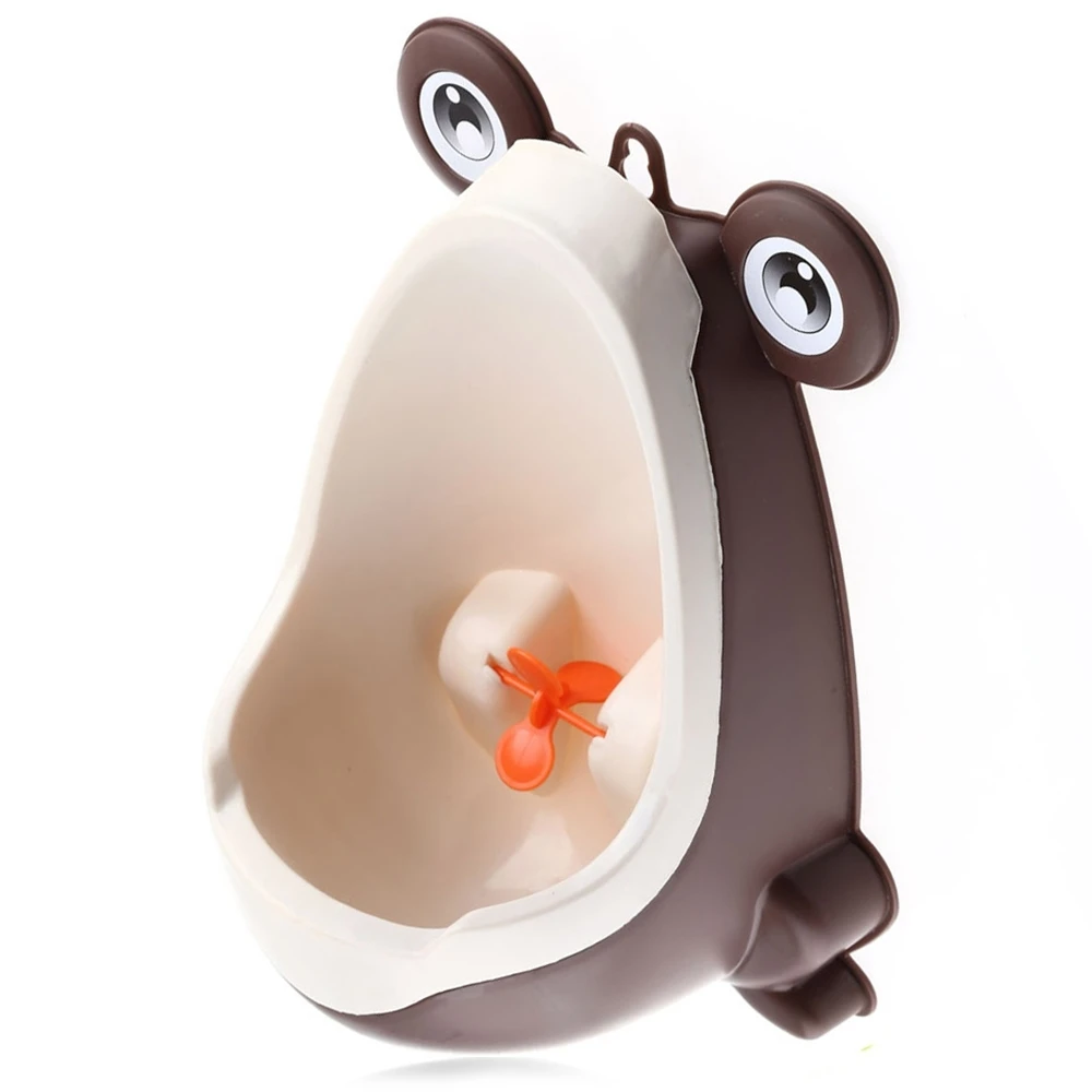 Baby Boys Standing Potty Frog Shape Wall-Mounted Urinals Toilet Training Children Stand Vertical Urinal Potty Pee Infant Toddler