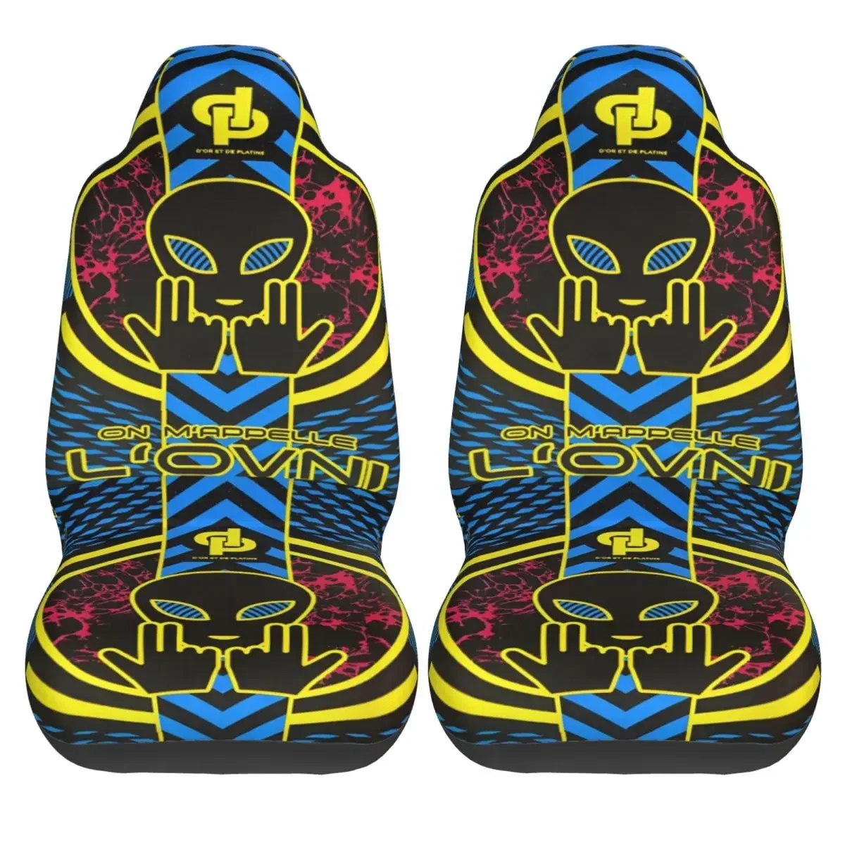 JuL C'est Pas Des Lols Funda Universal Para Asiento Coche Para La Mayoria Los Coches AUTOYOUTH Rapero French Cojín Para A #2