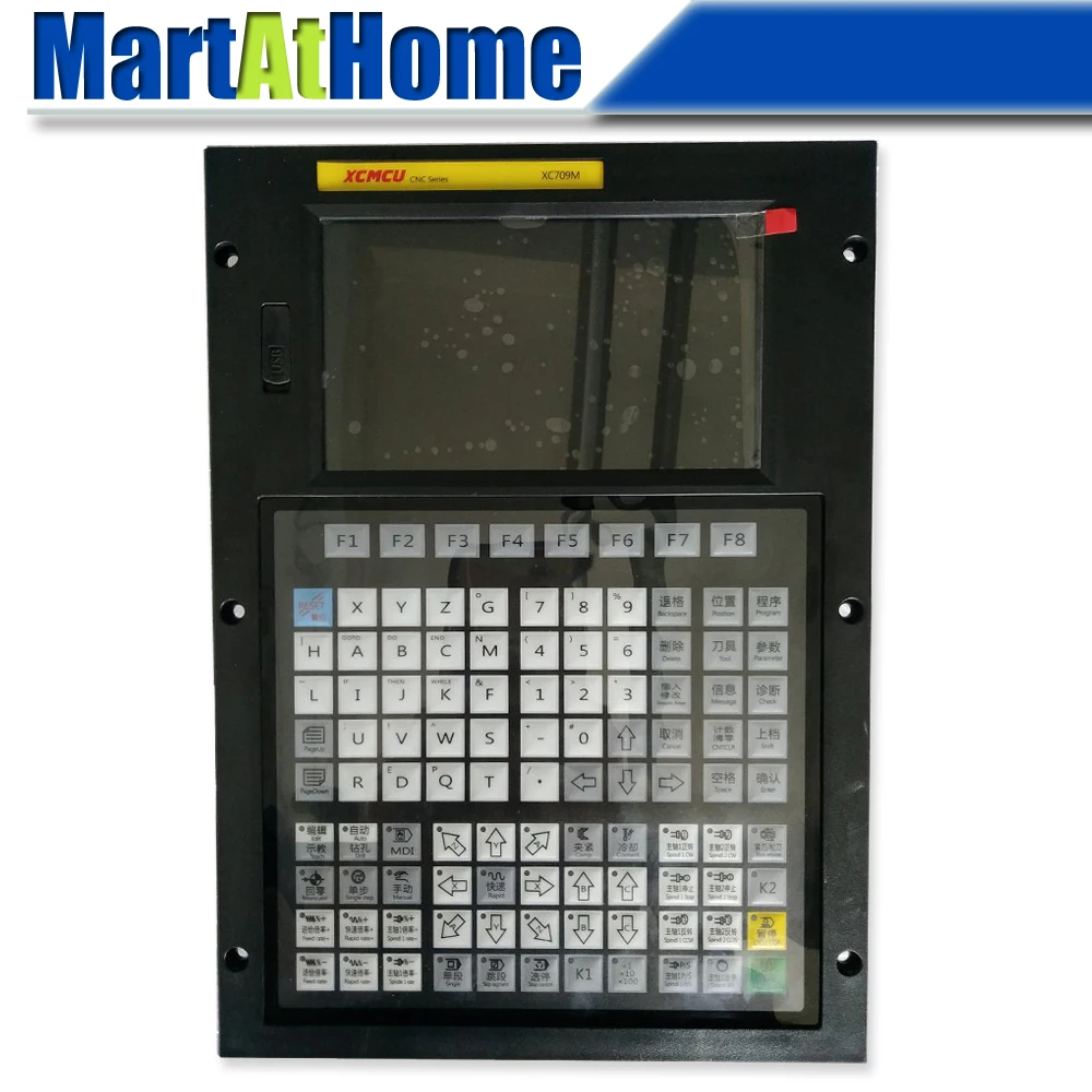 XC709M 3~6 Axis USB CNC Control System Motion Controller FANUC G-code Support Offline Milling Boring Tapping Drilling Feeding