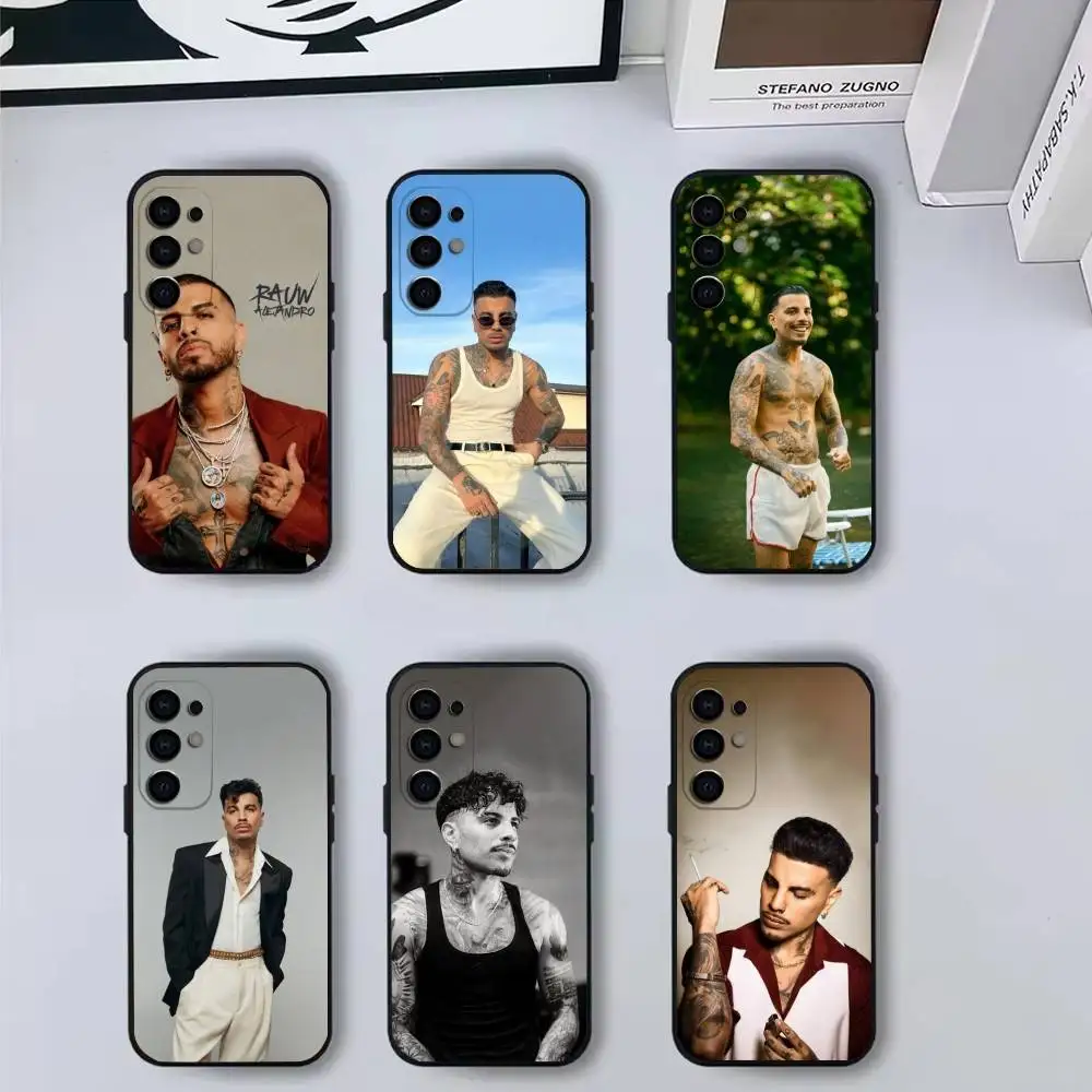 

Singer R-Rauw A-Alejandro-EA Phone Case For Samsung S25,S24,S21,S22,S23,S30,Ultra,S20,Plus,Fe,Soft Silicone Black Cover