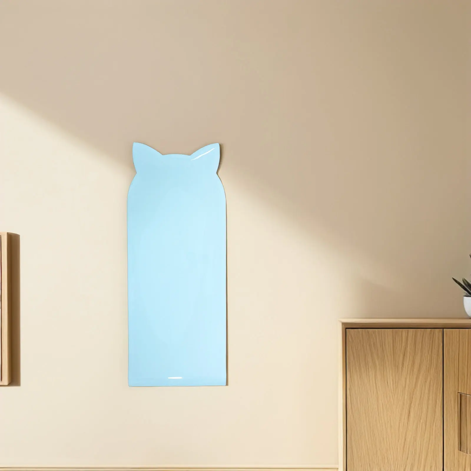 

Стикер-доска для записей Fox Ear, съемная, для сухого стирания, 40x16, белая магнитная доска для дома, офиса, общежития, настенная
