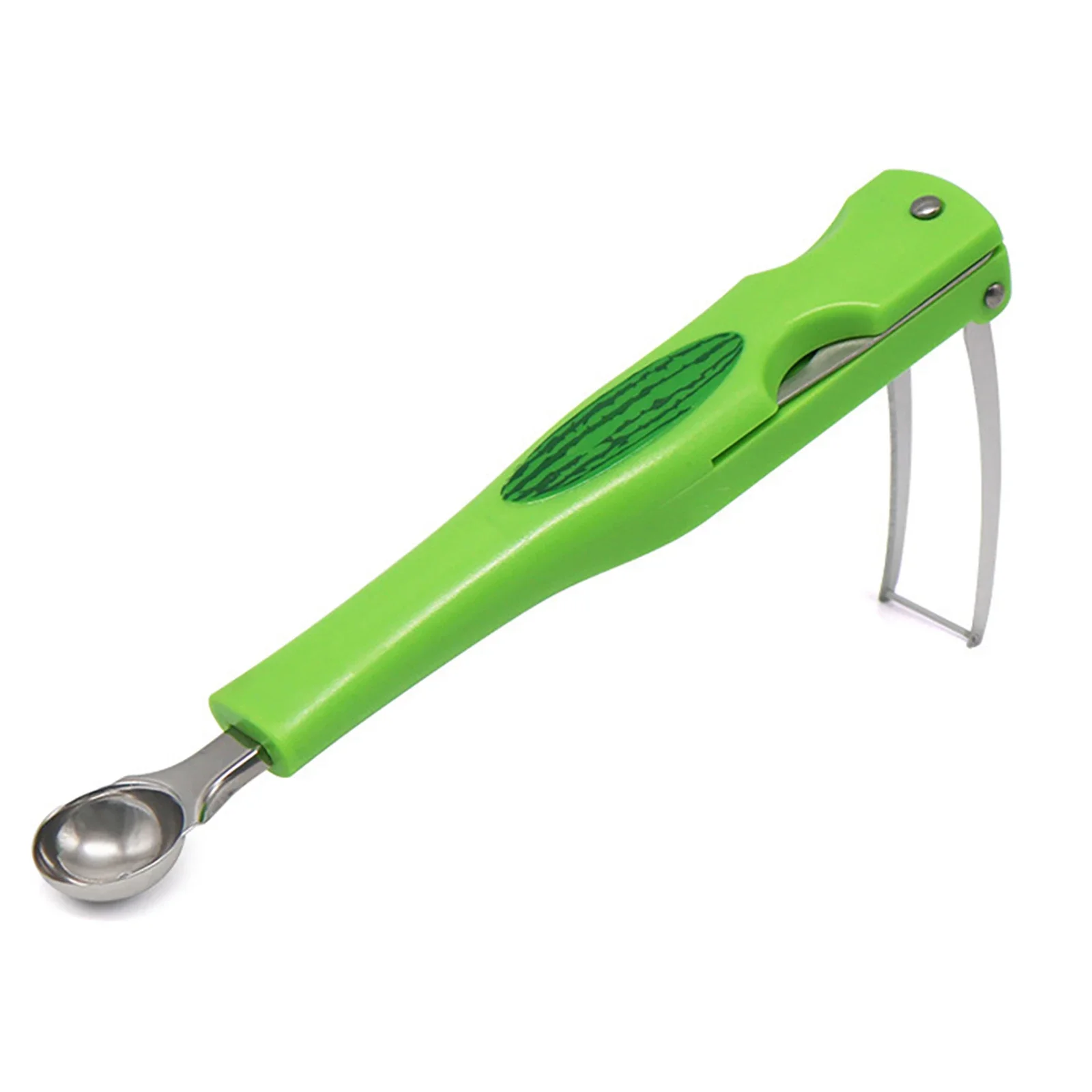 

Ball Cutter Fruit Tool Set 3 In 1 Foldable Kitchen Gadgets Stainless Steel Watermelon Cutter Watermelon Divider