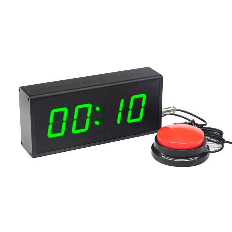 Race Timing Clock with Start Stop Button Stopwatch Timer Electronic Fitness Timer Game Clock