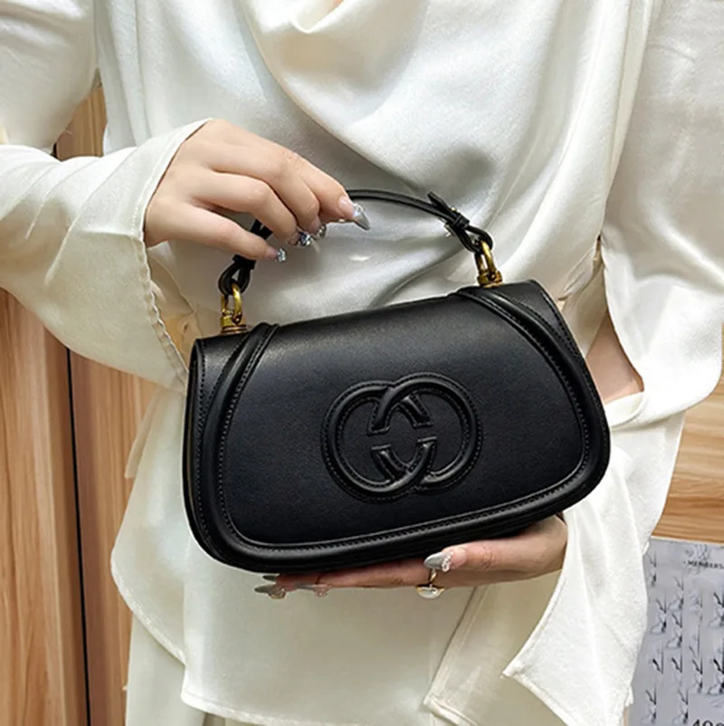 

Элегантная сумка через плечо Кожаная сумка через плечо для женщин, женская сумка люксового бренда Известный дизайнер Популярная классика