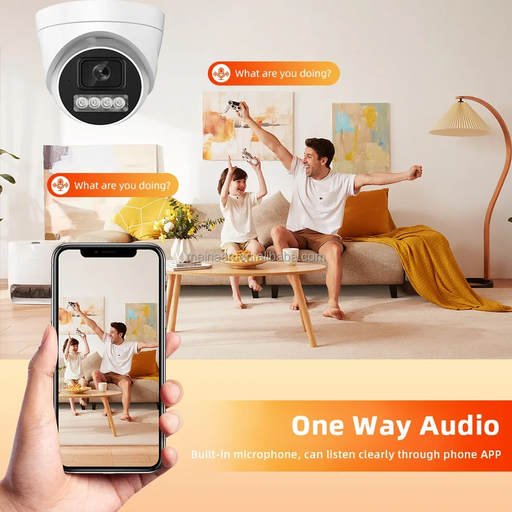 OEM 8MP 4K ICSee XMeye Pro 8CH interior POE Video vigilancia Domo CCTV cámara NVR Kit sistema POE IP sistema de cámaras de seguridad