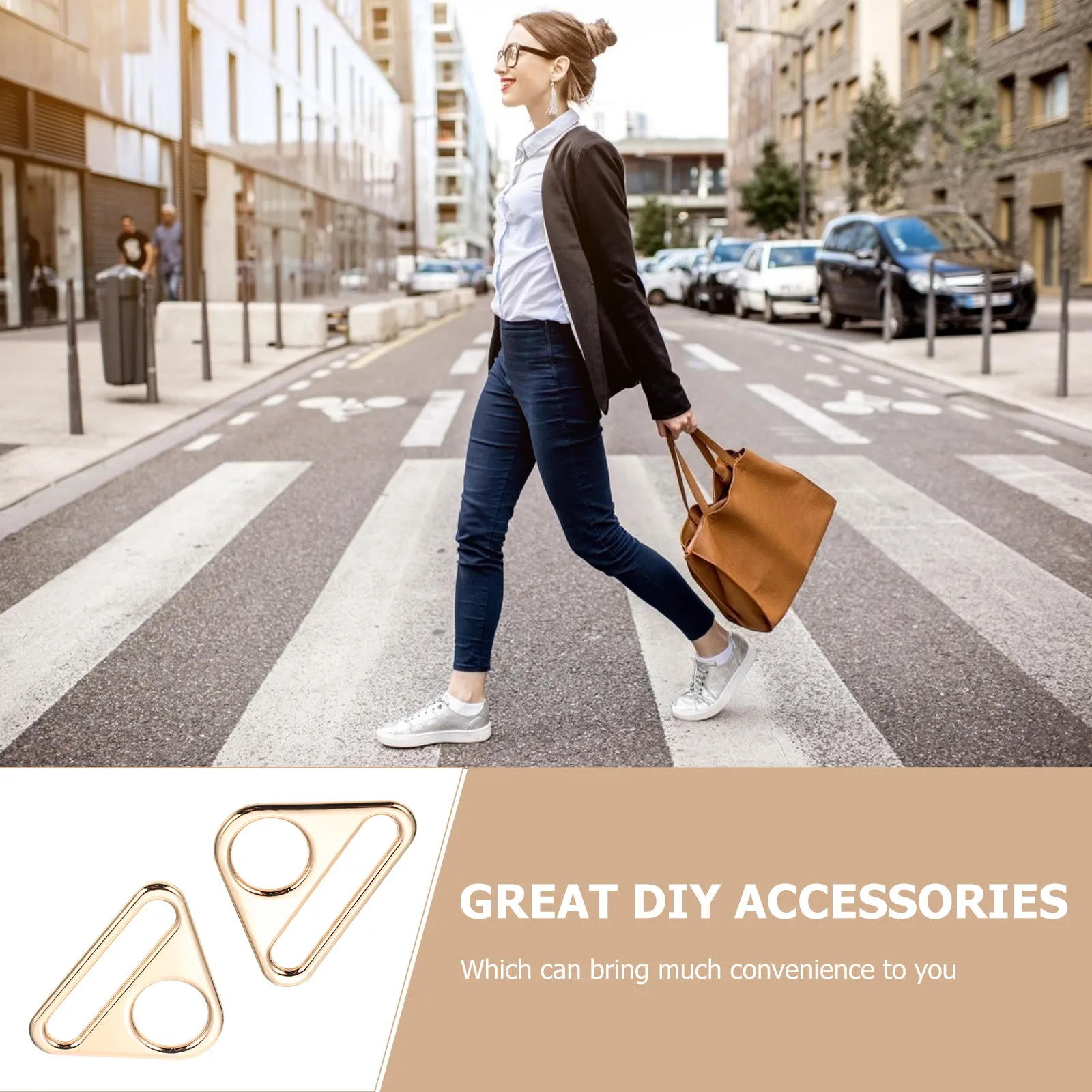 

10 шт. треугольных пряжек из цинкового сплава, устойчивых к коррозии, легких, для сумок, ремней для багажа, одежды, для самостоятельного изготовления