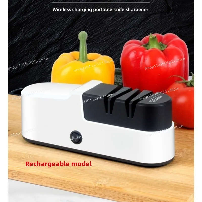 

Электрическая точилка для ножей для домашней кухни — перезаряжаемый небольшой автоматический инструмент для быстрой заточки