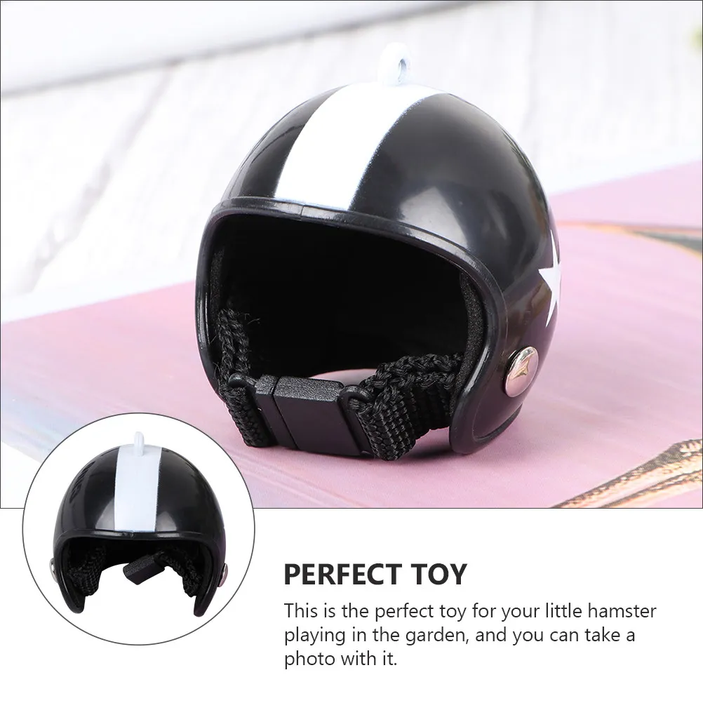 Hamster Play Toy Cap Iron Pet Accessory – Safe Eco-Friendly Garden Photo Prop for Fun Exercise & Mental Stimulation