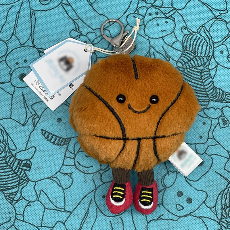 Golf Ball Plush Keychain, Capybara Keychain, Volleyball Plush Toy, Hippo, Turtle Plush JC Bag Charms image 3