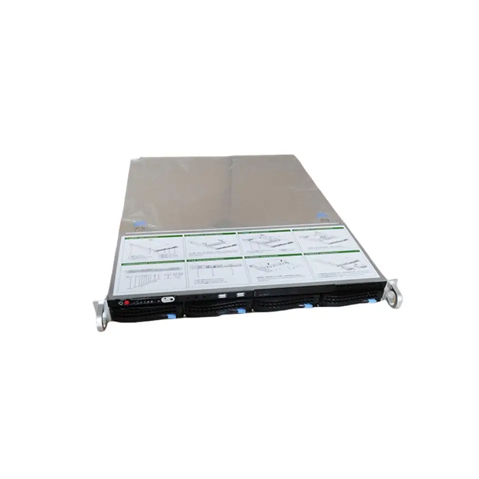 

original 100% authentique 1U 4 Disc position Server 550mm 3.5/2.5