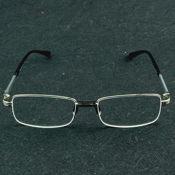 

Clara Vida Half-Frame Reading Glasses Men WOMEN Silver Black FrameReading Glasses +1 +1.5 +2 +2.5 +3 +3.5 +4