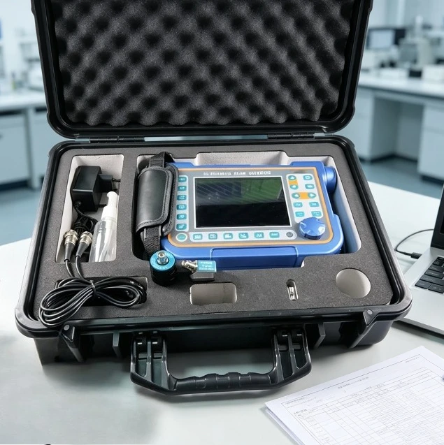 TFD807C Portable Ultrasonic Flaw Detector Digital NDT Testing Machine for Metal Weld Crack Inspection