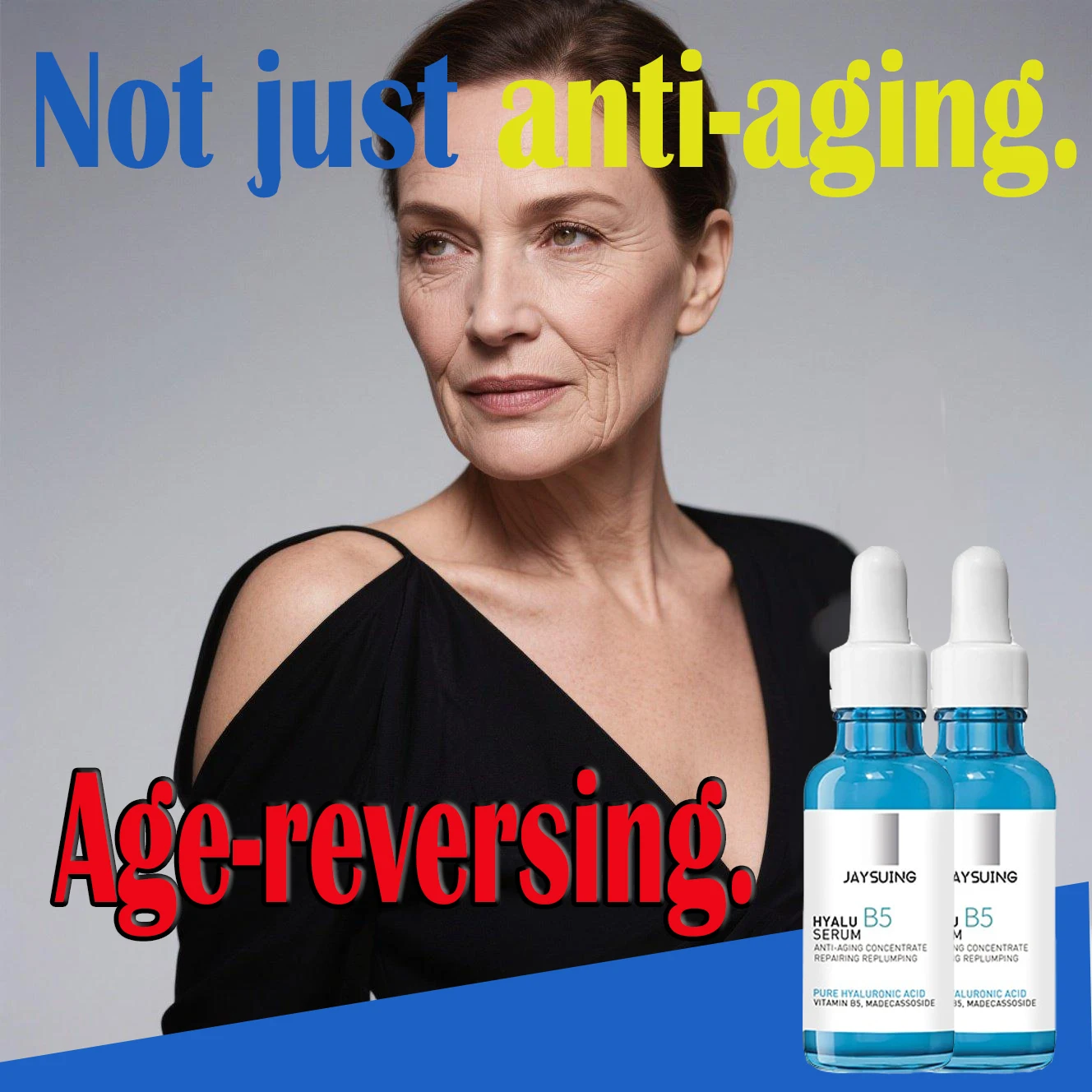

Pure Hyaluronic Acid Serum for Face Anti Aging Anti Wrinkle for Fine Lines Crow’s Feet Eye Neck Wrinkles Deep Hydration