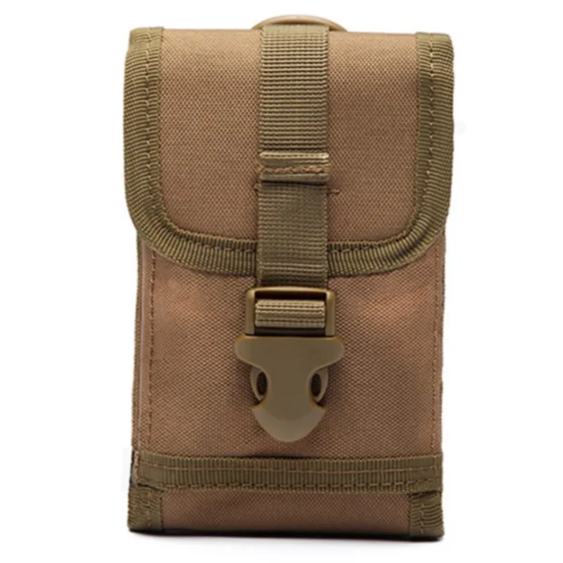 Sac de taille de Camouflage en plein air, pendentif en éventail, sac de ceinture pour hommes, course à pied, sport, étui suspendu pour téléphone portable