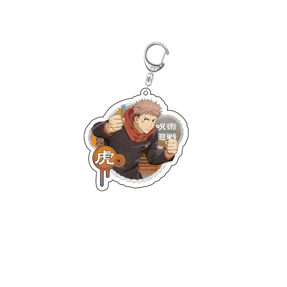 

Game Jujutsu Kaisen Itadori Yuji Kugisaki Nobara Cosplay Acrylic Keychain Pendant Anime