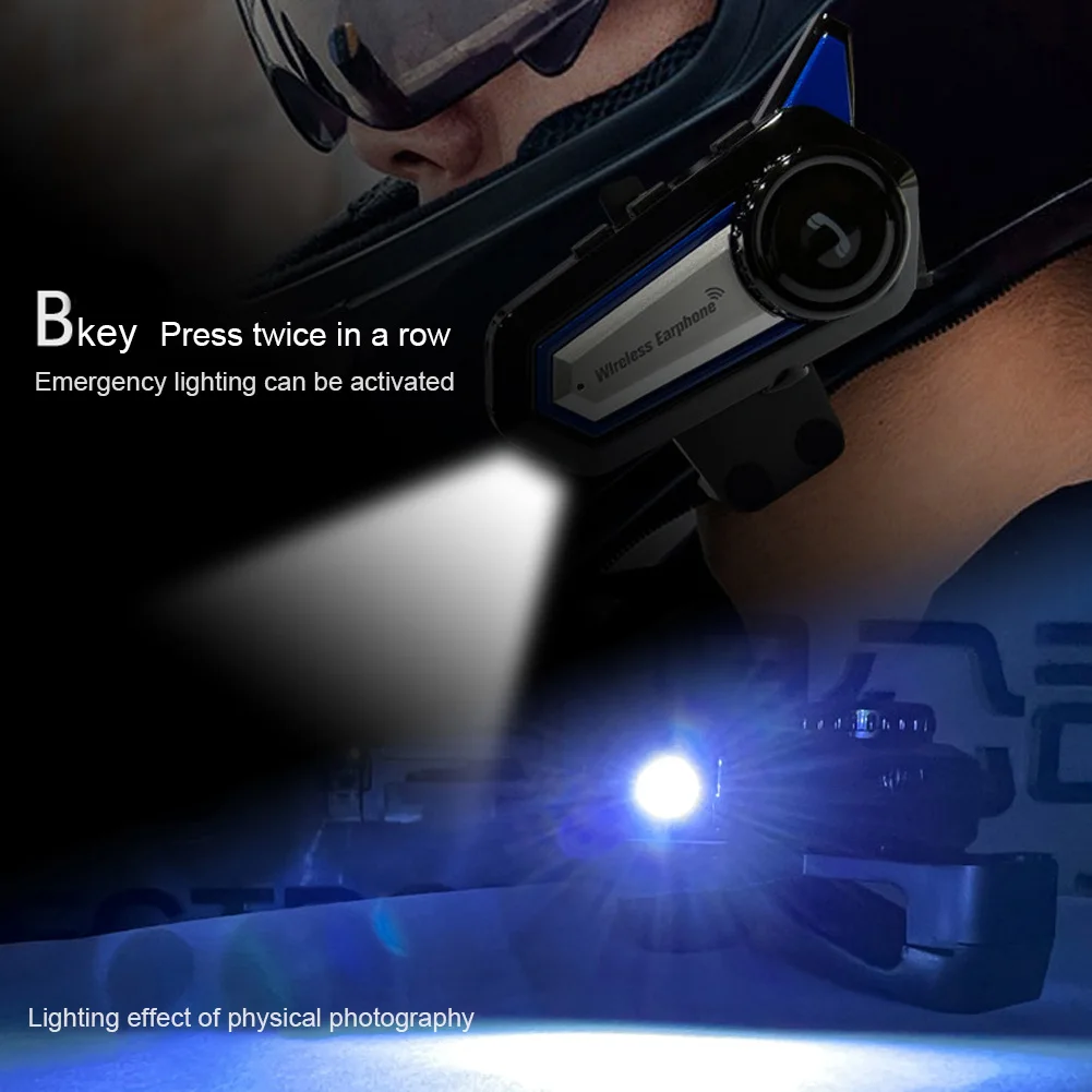 

Наушники для мотоциклетного шлема BT31, Bluetooth-совместимые наушники для шлема 5,0, водонепроницаемые музыкальные наушники с микрофоном для езды на велосипеде