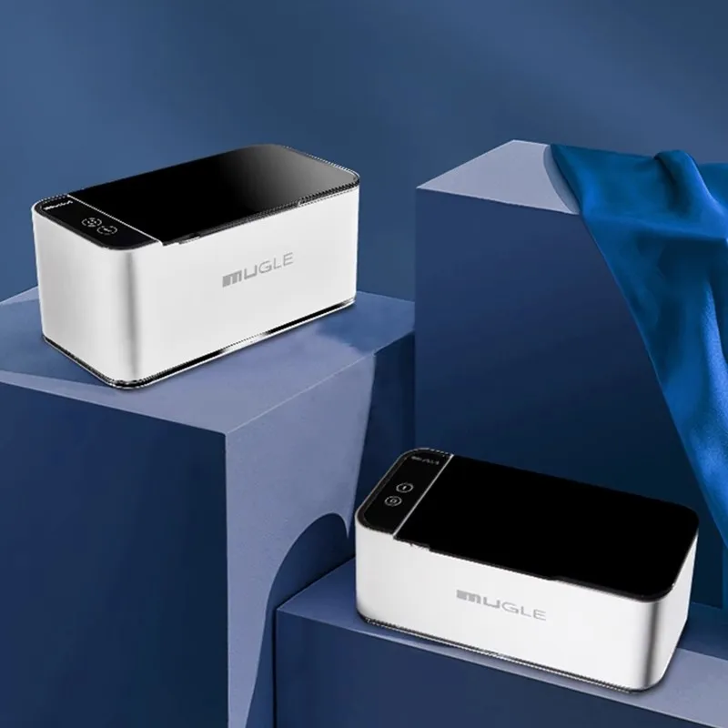 500ML Ultrasonic Household Cleaning Machine High-Frequency Vibration Multifunctional Tool for Glasses Jewelry Deep Clean