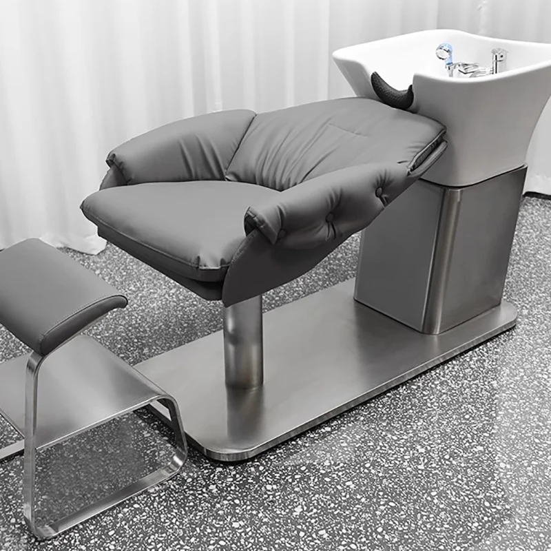 

Simple Salon Adjusable Chair Shampoo Beauty Nursing Hairdressing Chair Stylist Washbasin Kappers Stoel Spa Furniture CY50XT