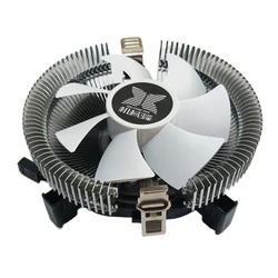 Dissipateur thermique en aluminium pour ordinateur de bureau, ventilateur de processeur universel mis à jour, sans LED, LGA 1150, 1155, 1156, 1366, 1700