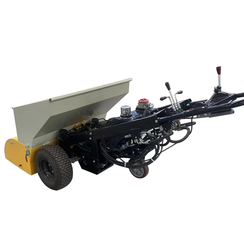 الصين المعدات الهندسية عجلة هيدروليكية آلة رصف الأسفلت الصغيرة