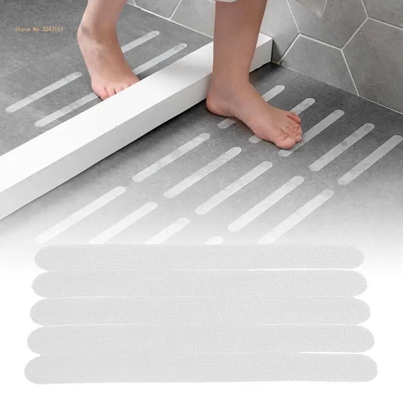 Bath Shower Anti Slip Sticker Waterproof Material Non-Slip Strips Grip Pad Tape for Tube Pools Boats Non Slipping Dropship