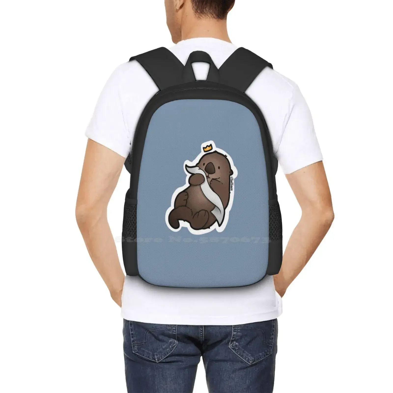 King-Otter رائجة البيع حقيبة مدرسية على ظهره حقائب الموضة King Seaotter Joey #6