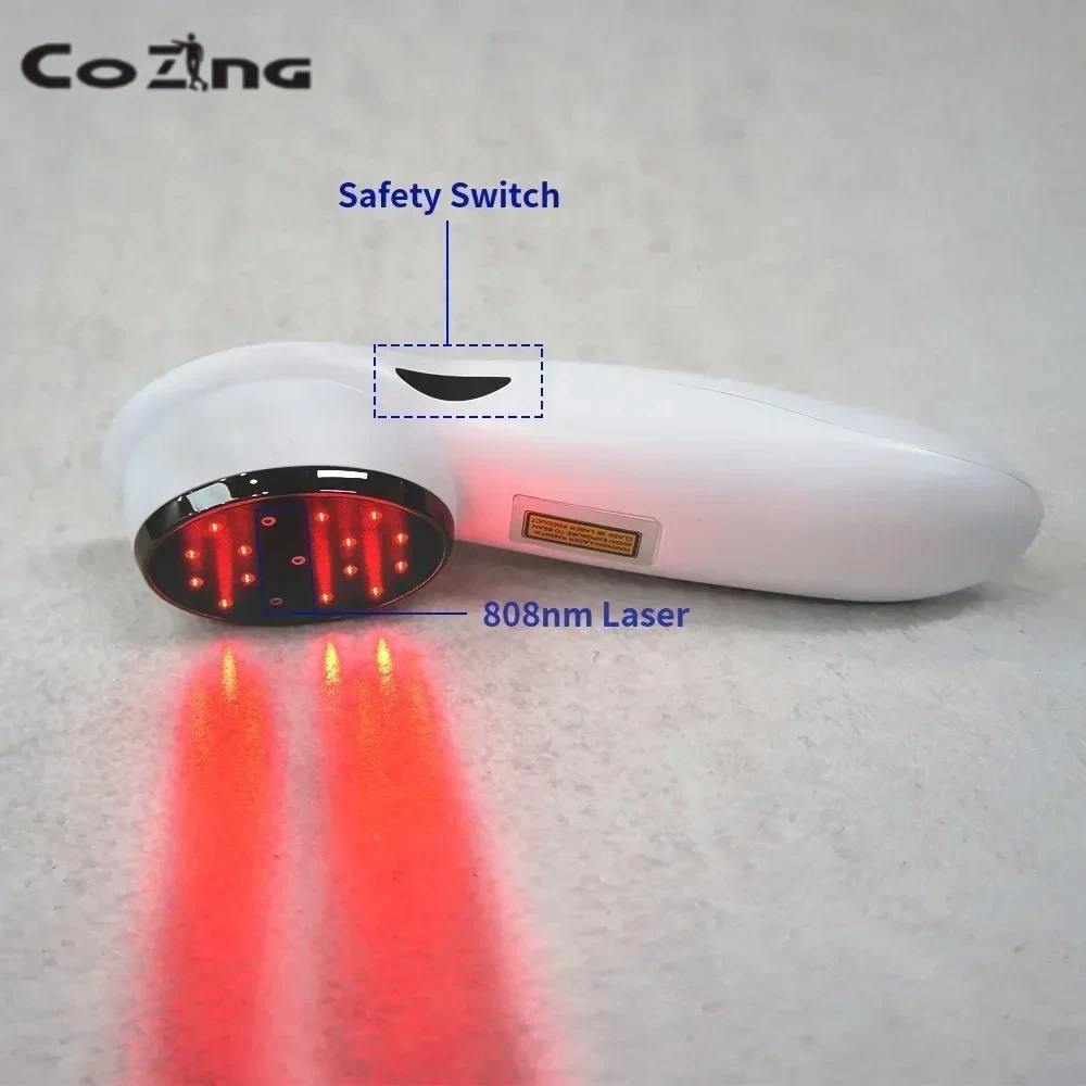 

Handheld Cold Laser Therapy Device COZING 650nm 808nm Portable for Arthritis Muscle Pain Relief Health Care Equipment