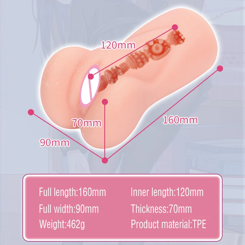 YUU Realistic Vagina Sex Toys For Men Masturbator Male Artificial Aircraft Cup Adult Products Pocket Pussy Man Masturbation Tool