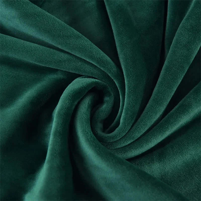 1Pc Velvet Dining Chair Cover Stretch Chair Covers Elastic Non Slip Seat Slipcovers for Living Room Kitchen Office Wedding