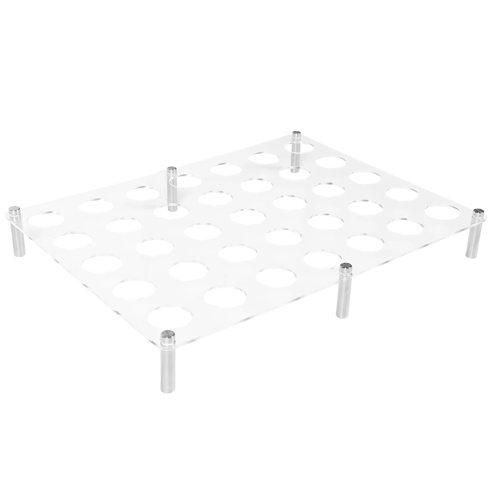 

Coffee Capsules Display Rack Acrylic Holder for 35 Tabletop Storage Organizer Coffee Bar Accessories