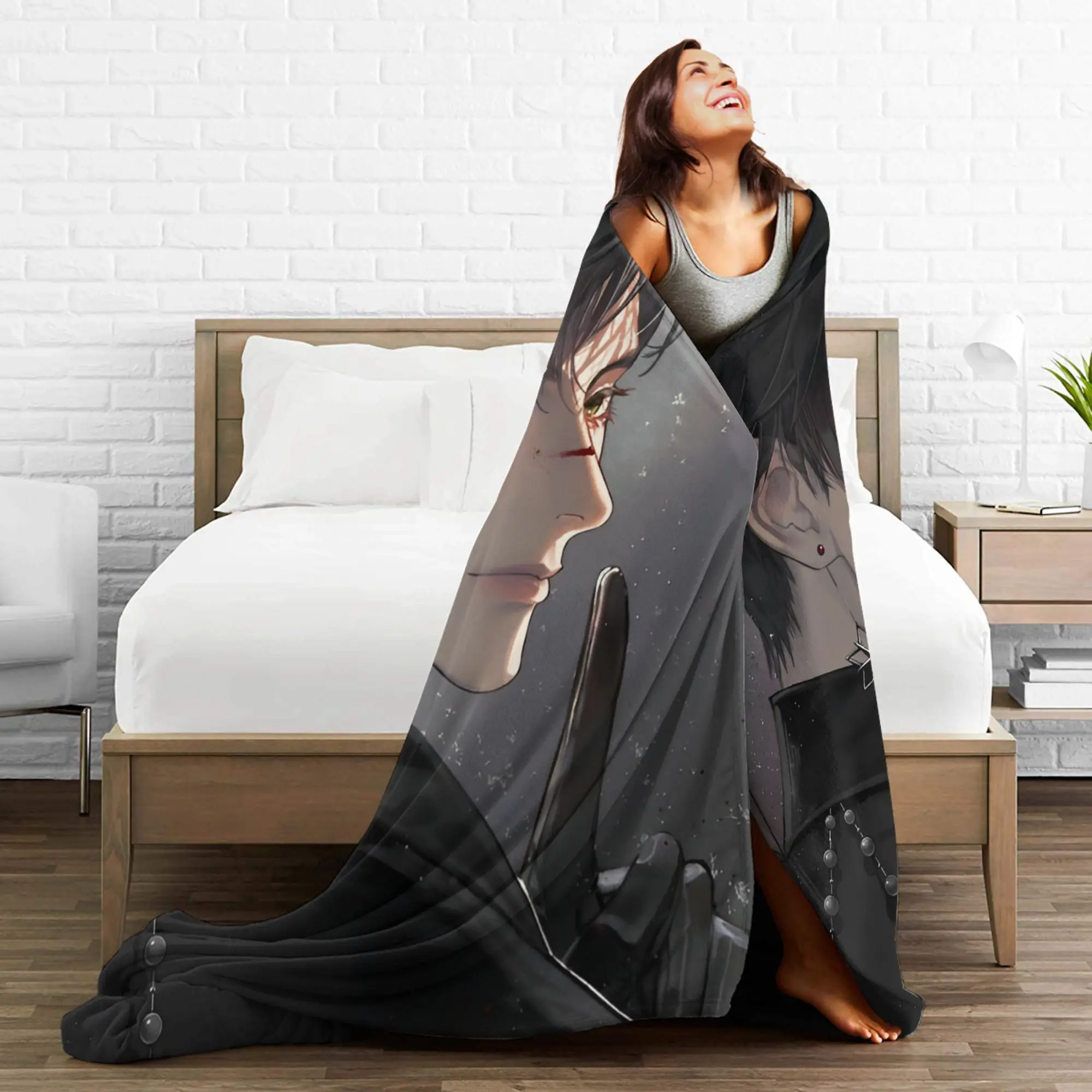 Love and Deepspace Game Print Blanket For Men Women Super Soft Warm  Throw Blankets for Sofa 50x60 Inches Multi-size