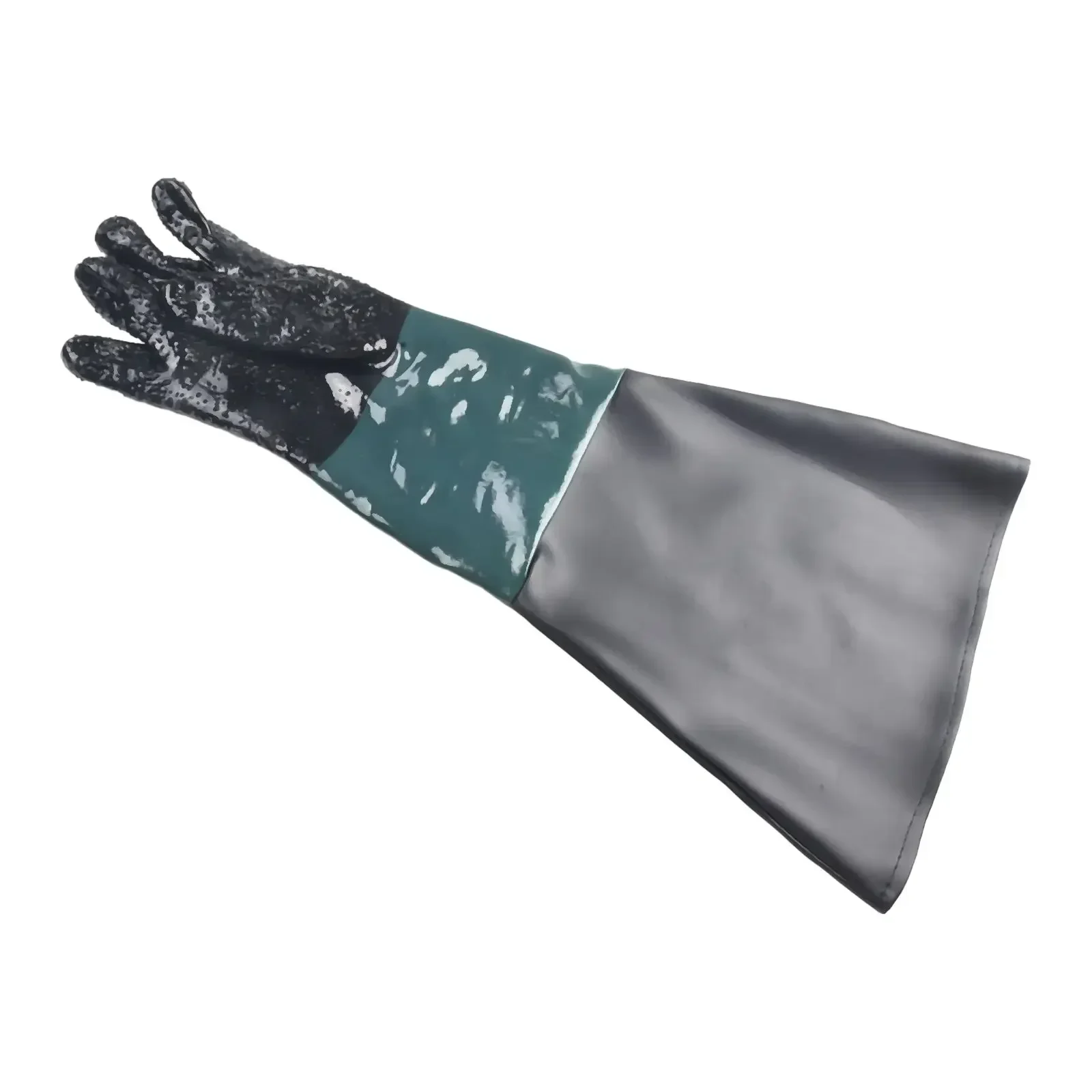 1 Pair PVC Sandblasting Gloves 11.8\