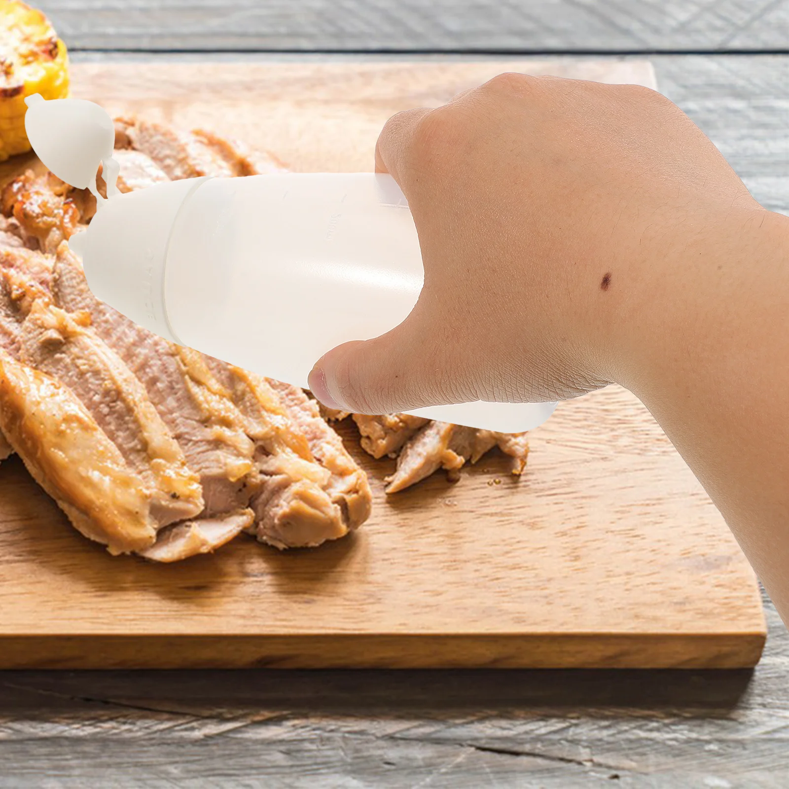 

4Pcs Sauce Squeeze Bottles Kitchen Condiment Dispenser Plastic Bottle for Salad Dressing Ketchup Mustard Bbq Sauce