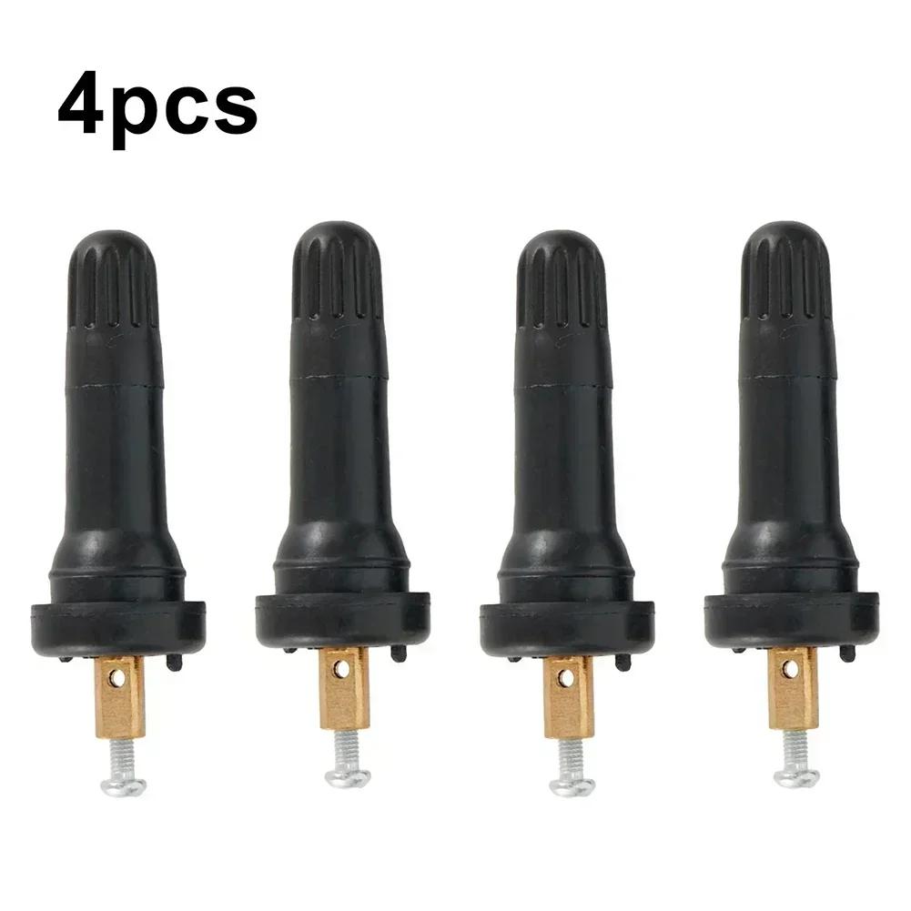 4Pcs TPMS Tire Pressure Sensor Valve Anti-Explosion Snap In Tire Valve Stems For Enclave 2009-2015 For Buick Regal 2011-2015