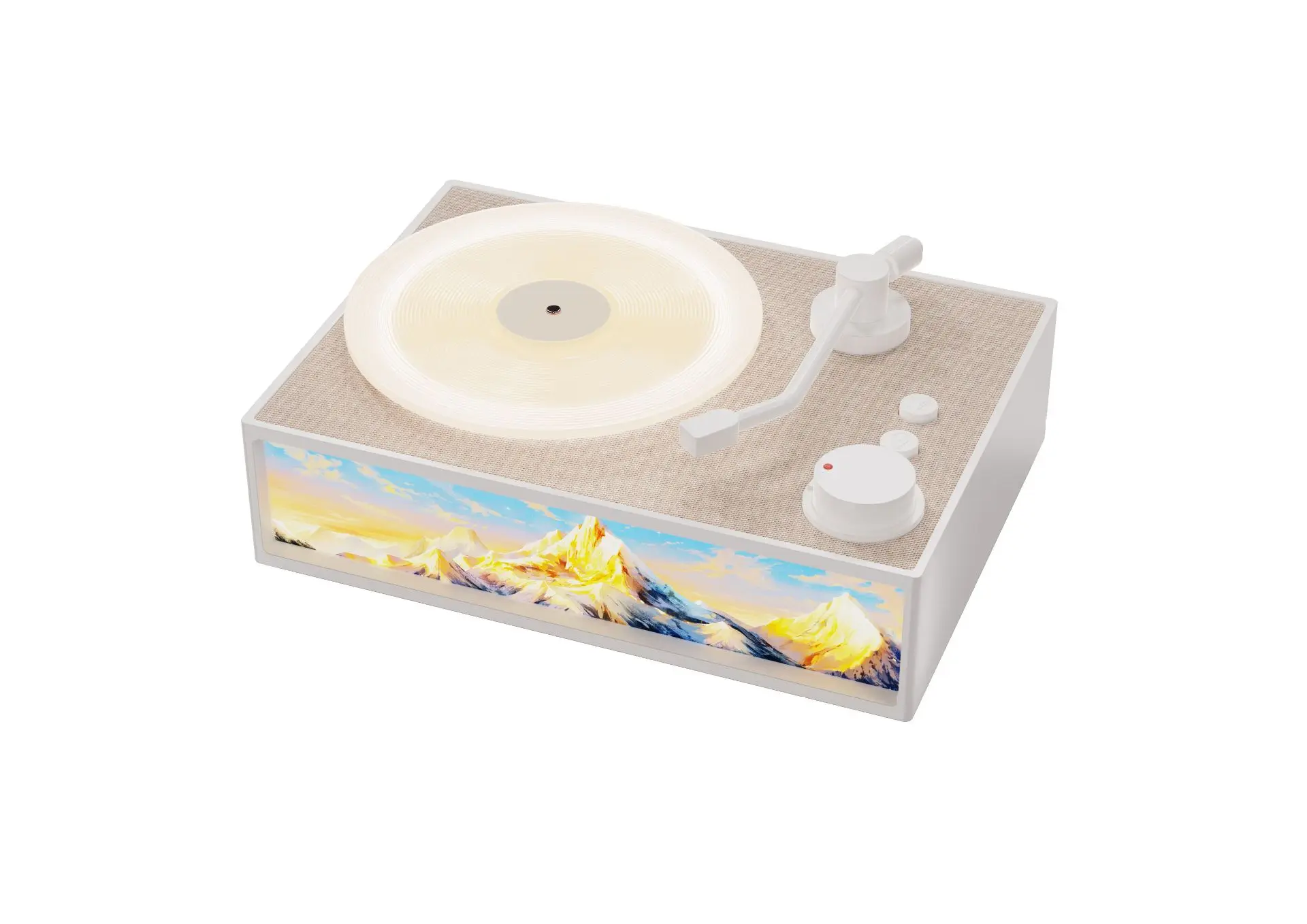 บลูทูธเสียงไร้สายสายออดิโอใช้การ์ดวิทยุสำหรับยามค่ำคืนแบบย้อนยุคใช้กาวสีดำอโรมาเธอราพี