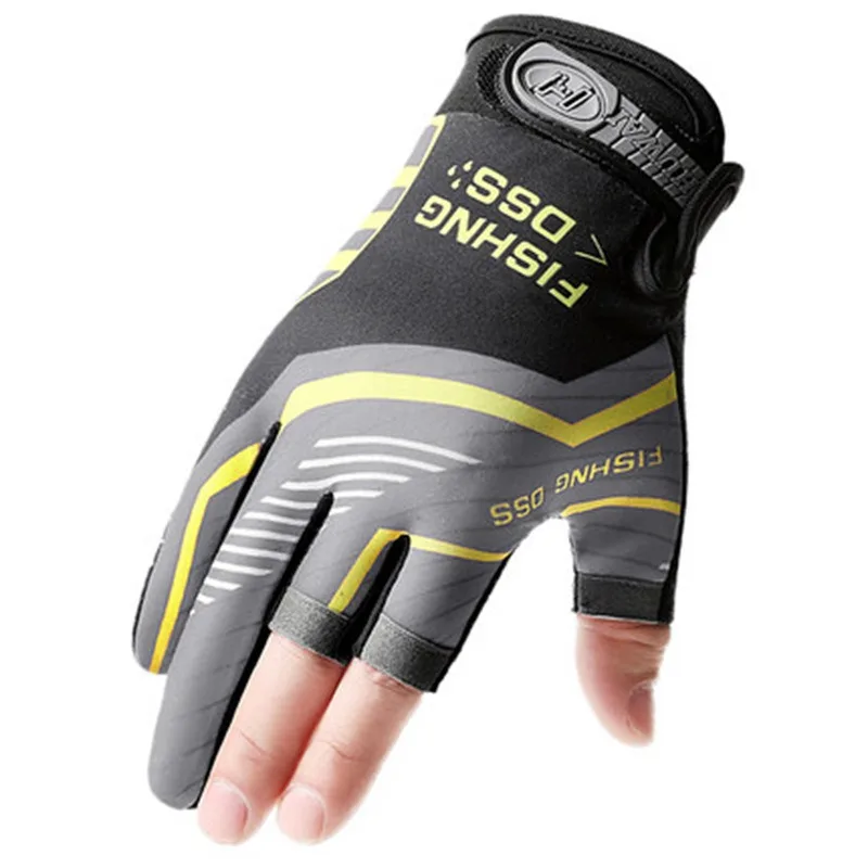 Anti-Slip Fishing Gloves Wear-resistant Summer Outdoor Breathable Angling Cycling Sports Gloves Fishing Apparel