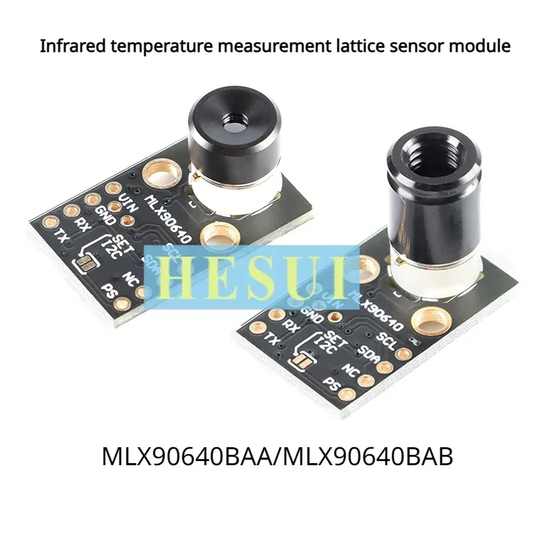 

MLX90640BAA/MLX90640BAB GY-MCU90640 32*24 infrared temperature measurement lattice sensor module imaging thermal imager