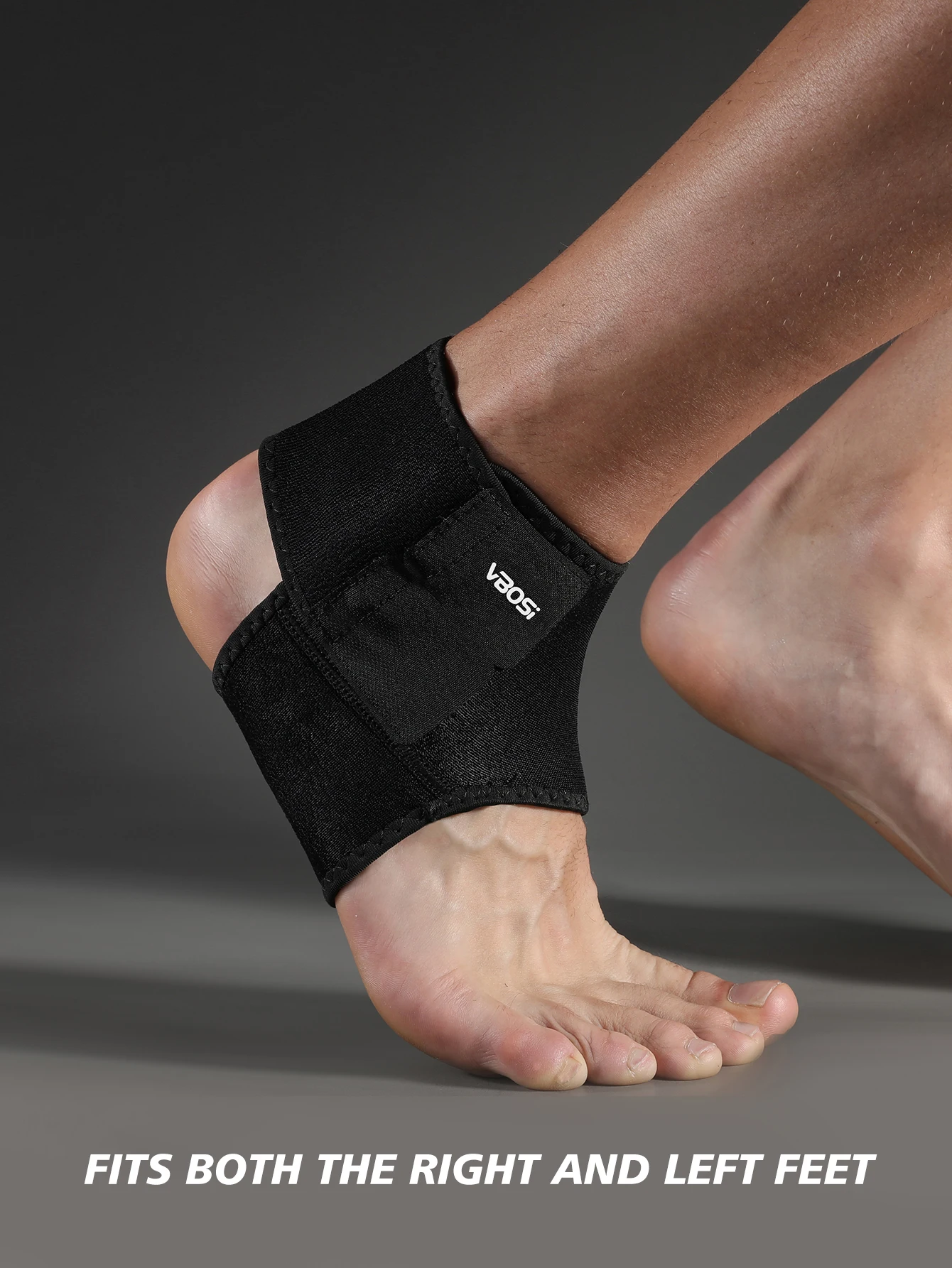 1 Piece Adjustable Neoprene Ankle Support for Running Basketball