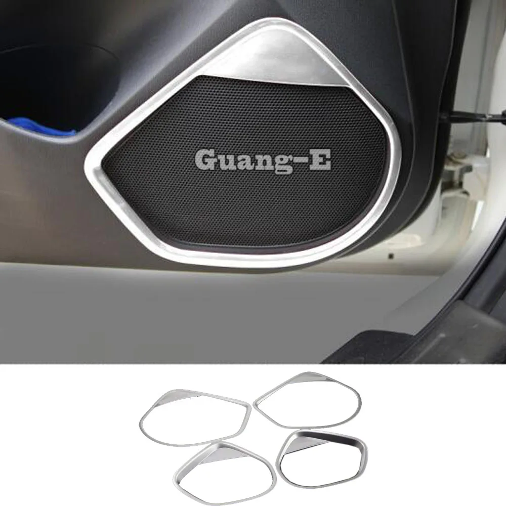 

Для Mazda 3 Axela M3 2014 2015 2016 2017 2018 2019 ABS/нержавеющая сталь внутри аудио говорит звуковая крышка кольцо круглая лампа отделка