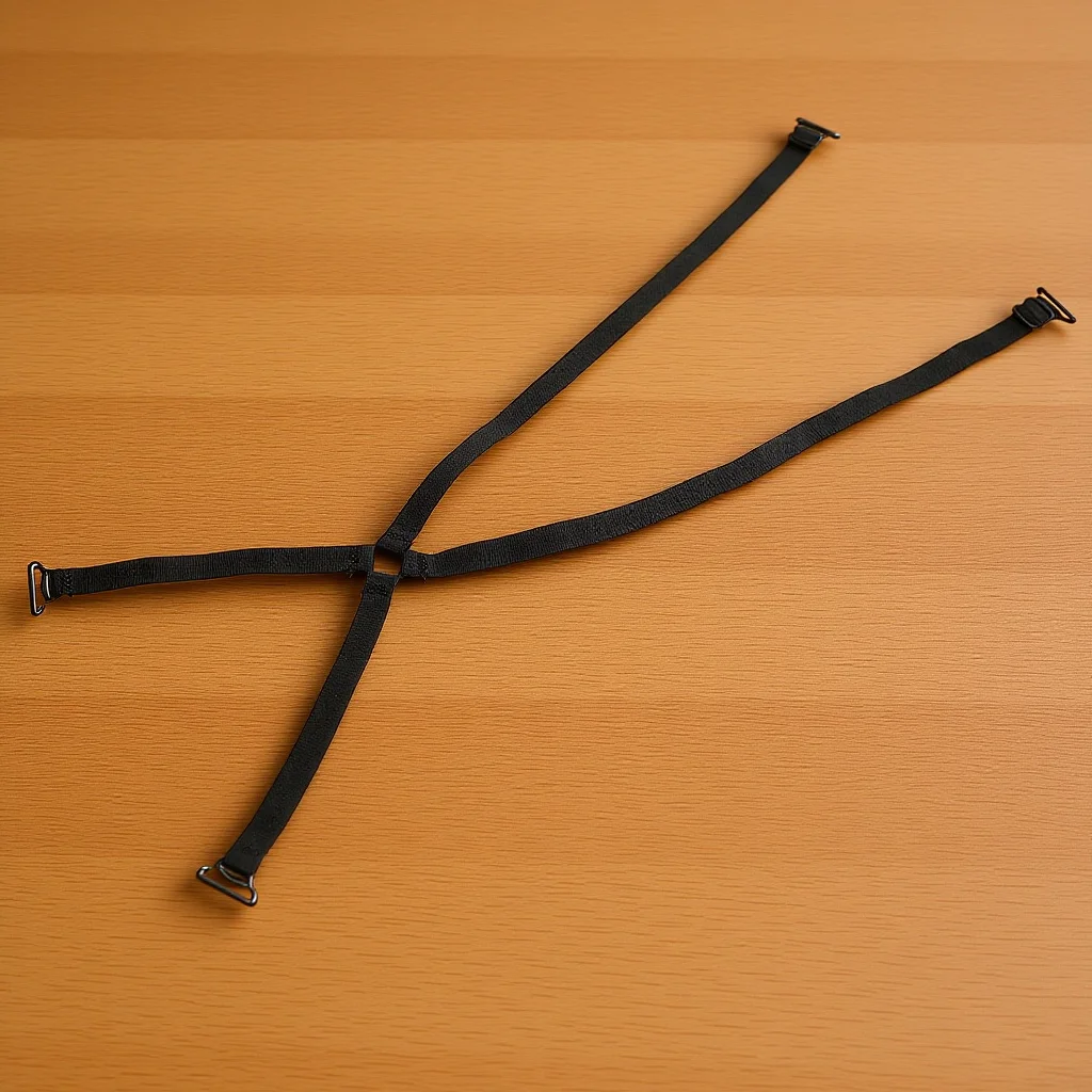 สายเสื้อชั้นในแบบไขว้หลังปรับได้ สายคล้องไหล่แบบยืดได้สำหรับผู้หญิง ใช้กับชุดเดรส ชุดชั้นใน สายเสื้อชั้นในแบบตกแต่ง สายเสื้อชั้นในแบบเปลี่ยนได้ แฟชั่น