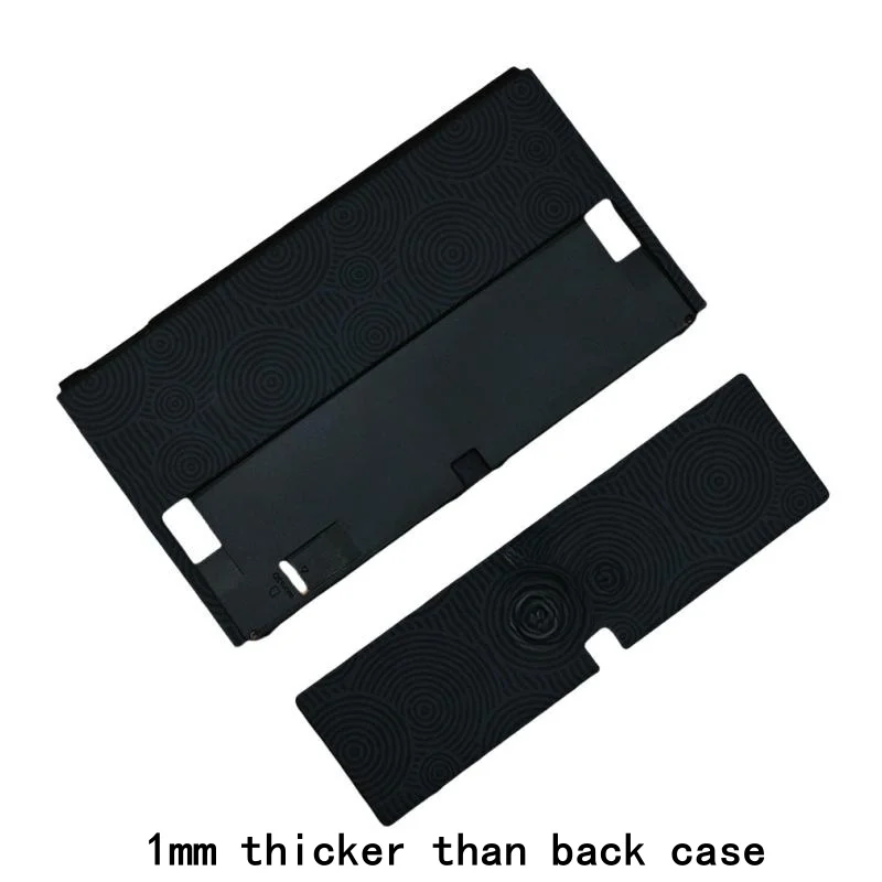 Replacement Bottom Case For Nintend Switch Oled Console With Back Stand For NS Oled Gaming Theme Protective Shell Cover White